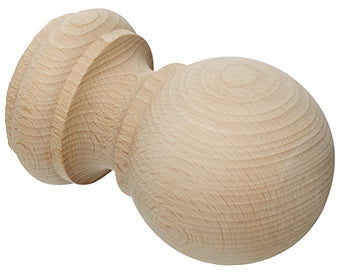 Honister Unfinished 35mm & 50mm Wood Ball Finial