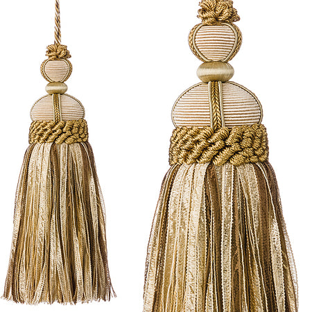 JLS Modern Basics Large Ribbon Key Tassel