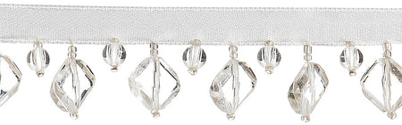 JLS Satin Beaded Trimming, Square Fringe