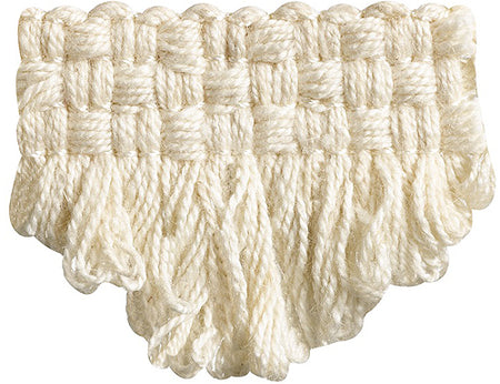 Hallis Naturals Fan Edge Curtain Trimming, Natural