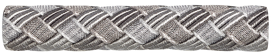 Hallis Verona Cord Trimming Silver Grey