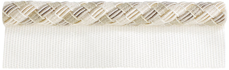 Hallis Verona Flanged Cord Trimming Pearl