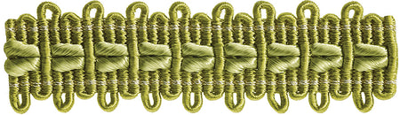 Hallis Verona Gimp Braid Trimming Lime Green