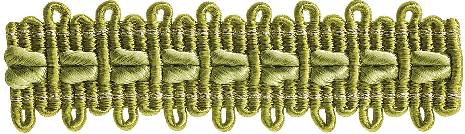 Hallis Verona Gimp Braid Trimming Lime Green