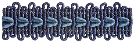 Hallis Verona Gimp Braid Trimming Indigo