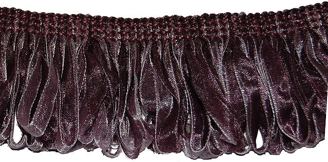 Hallis Verona Ribbon Ruche Trimming Mauve