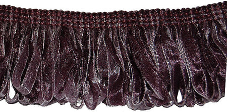 Hallis Verona Ribbon Ruche Trimming Mauve