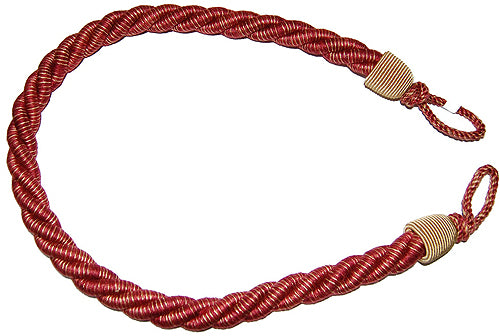 Hallis Colourpassion 2 Rope Tieback Embrace, Ruby/Gold