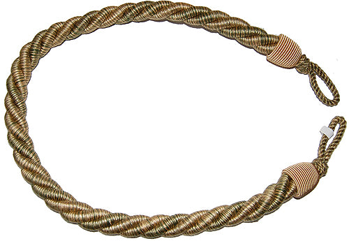 Hallis Colourpassion 2 Rope Tieback Embrace, Green/Gold
