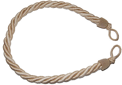 Hallis Colourpassion 2 Rope Tieback Embrace, Linen