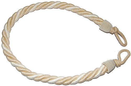 Hallis Colourpassion 2 Rope Tieback Embrace, Vanilla