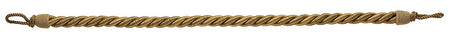 Hallis Colourpassion 2 Rope Tieback Embrace, Antique Gold