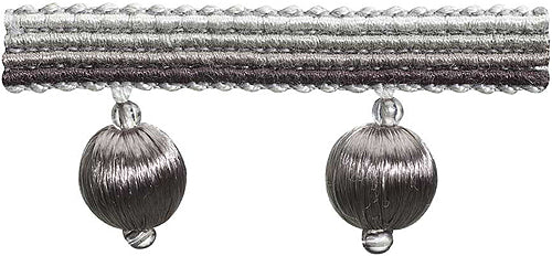 Hallis Jazz Small Ball Tassel Trimming Grey