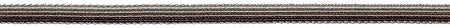 Hallis Jazz Narrow Braid Trimming Grey