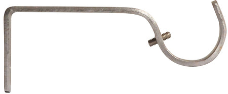Renaissance 19mm Standard Curtain Pole Bracket, Stainless Steel