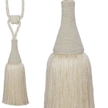 Hallis Colour Passion Trends Large Tassel Tieback Pearl