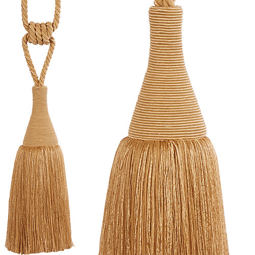 Hallis Colour Passion Trends Large Tassel Tieback Warm Gold