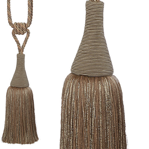 Hallis Colour Passion Trends Large Tassel Tieback Jute