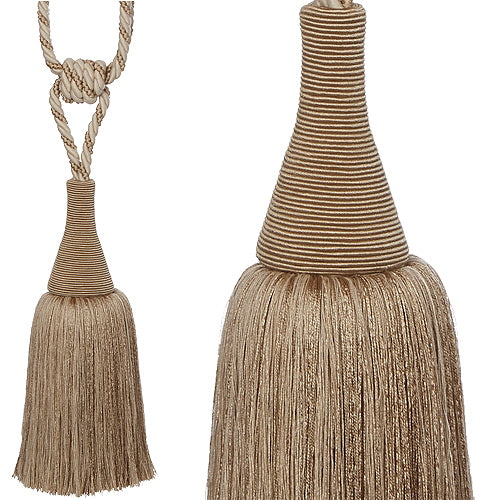 Hallis Colour Passion Trends Large Tassel Tieback Linen