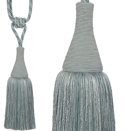 Hallis Colour Passion Trends Small Tassel Tieback Duckegg