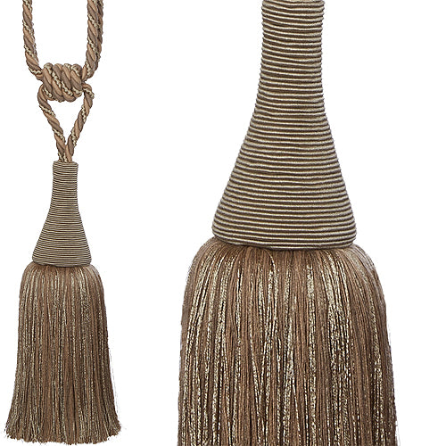 Hallis Colour Passion Trends Small Tassel Tieback Jute
