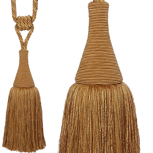 Hallis Colour Passion Trends Small Tassel Tieback Antique Gold