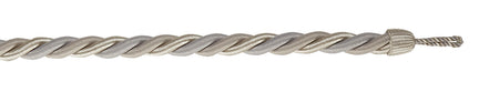 Hallis Colour Passion Trends Large Rope Embrace Silver Grey