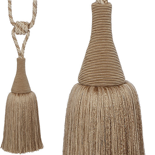 Hallis Colour Passion Trends Small Tassel Tieback Linen