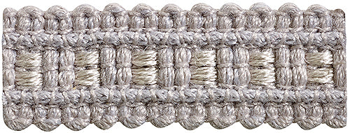 Hallis Colour Passion Trends Braid Trimming Silver Grey