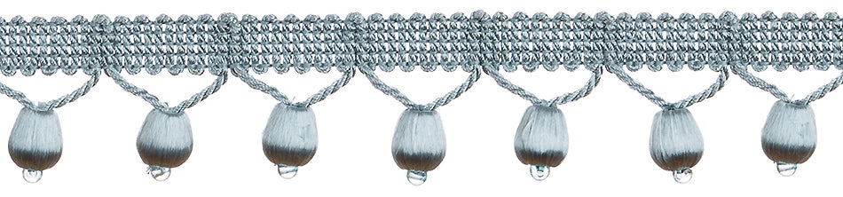 JLS Oasis Covered Bead Trimming, Duckegg Blue