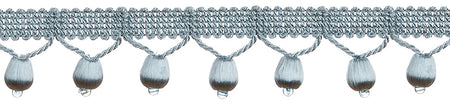 JLS Oasis Covered Bead Trimming, Duckegg Blue