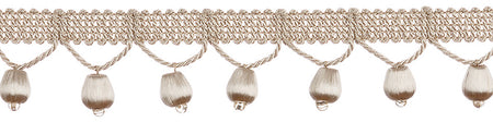 JLS Oasis Covered Bead Trimming, Soft Straw