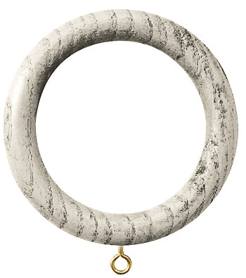 Jones Oakham 50mm Wood Pole Rings, Tusk