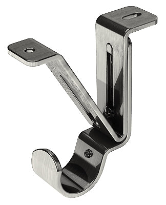 Integra Elements 28mm Top Fix Bracket Satin Steel