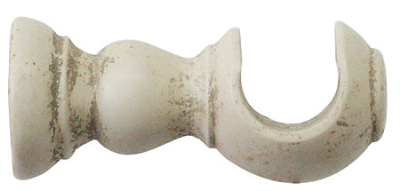 Jones Cathedral 30mm Wood Cup Bracket, Putty