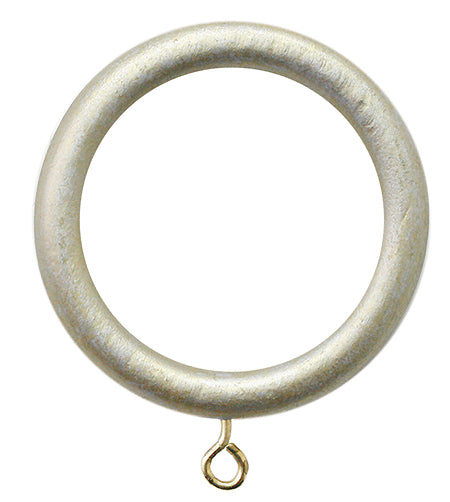 Jones Florentine 63mm Pole Rings, Champagne Silver