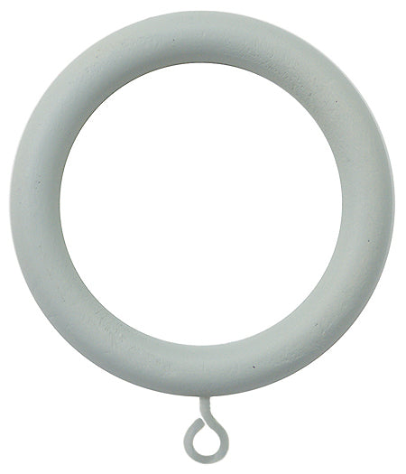 Jones Seychelles 40mm Handcrafted Wood Pole Rings, Haze
