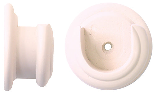 Jones Seychelles 40mm Wood Pole Recess Bracket, Blush