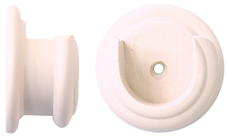 Jones Seychelles 40mm Wood Pole Recess Bracket, Blush
