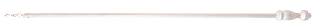 Jones Seychelles Handcrafted Wood Draw Rod, Blush