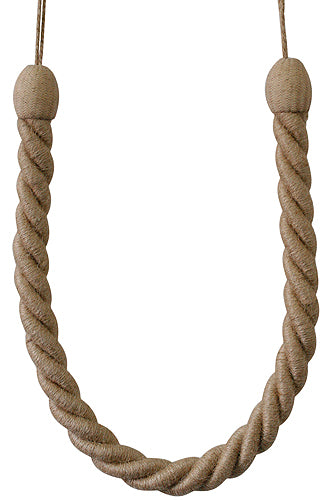 Jones Coastal Rope Tieback Embrace, Falmouth, Jute