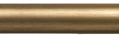 Modern Country Pole Only 45mm, 55mm, Gold Black