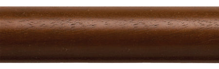 Modern Country Pole Only 45mm, 55mm, Dark Oak