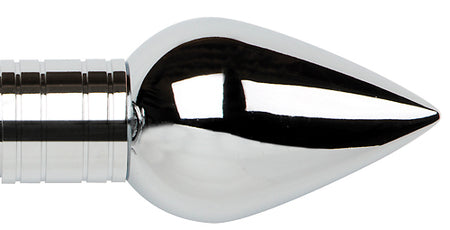 Galleria Metals 35mm Finial Chrome Teardrop