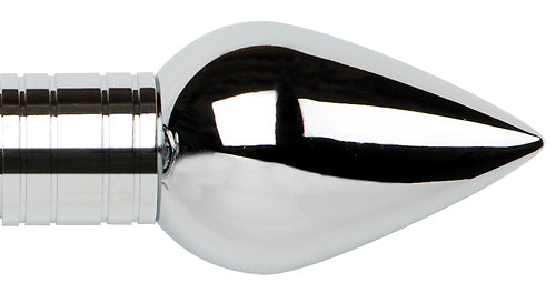 Galleria Metals 35mm Finial Chrome Teardrop