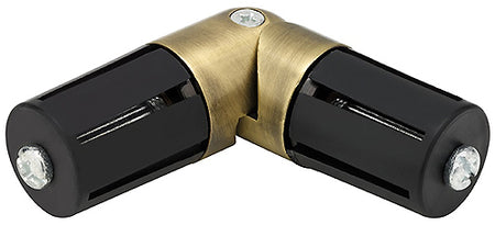 Neo 28mm Elbow Corner Joint, Spun Brass
