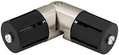 Neo 35mm Pole Elbow Corner Joint, Stainless Steel