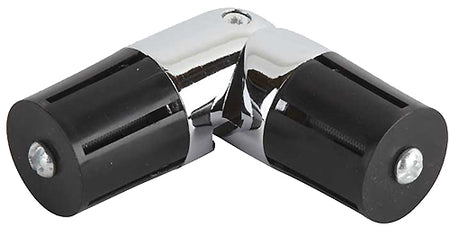 Neo 35mm Pole Elbow Corner Joint, Chrome