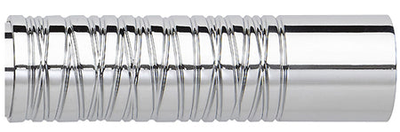 Neo Premium 28mm Wired Barrel Finial Only, Chrome