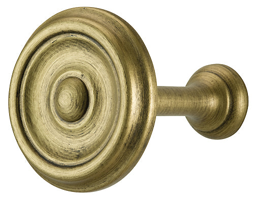 Renaissance Duet Wood Curtain Holdback, Venetian Gold